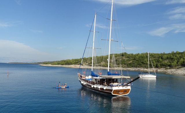 Malena yacht charter Custom Sail Yacht