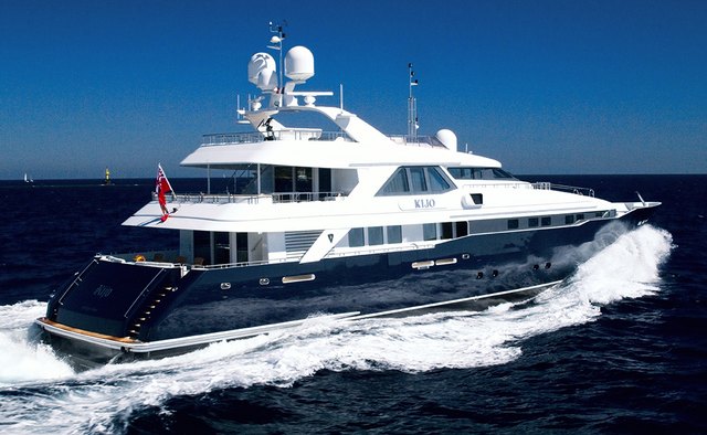 Kijo yacht charter Heesen Motor Yacht
                        