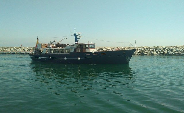 Falcao Uno yacht charter Van de Voorde Motor Yacht