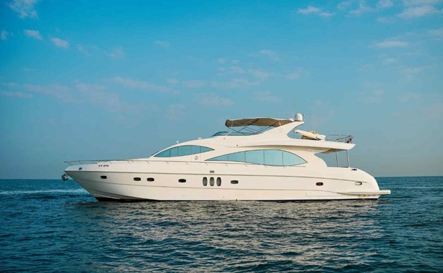 Hamdan II yacht charter Gulf Craft Motor Yacht
                        