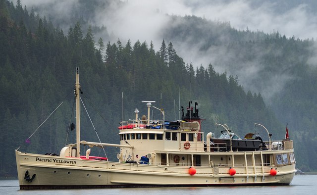 Pacific Yellowfin yacht charter Billings Shipyard Motor Yacht
