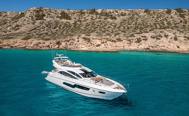 Seawater yacht charter Sunseeker Motor Yacht