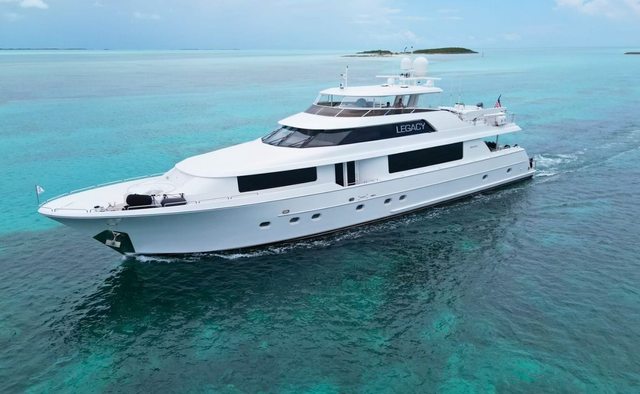 Legacy yacht charter Westport Yachts Motor Yacht