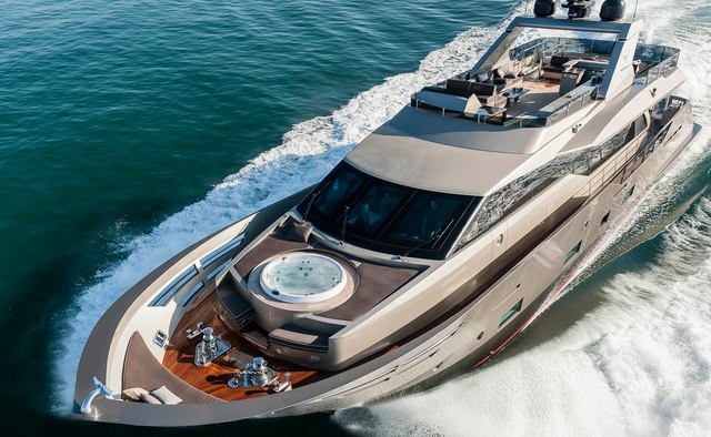 Shadow yacht charter Tecnomar Motor Yacht
                        