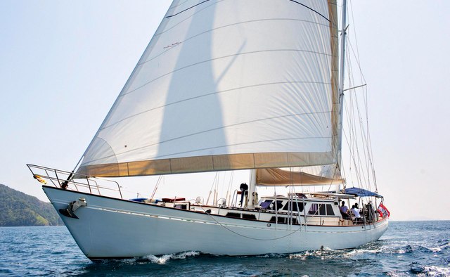 Meta IV yacht charter Custom Sail Yacht