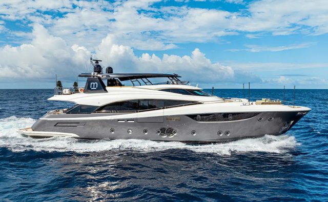 M 105 Yacht Charter in St Barts