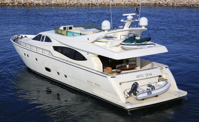 Ade Yeia yacht charter Ferretti Yachts Motor Yacht
                        