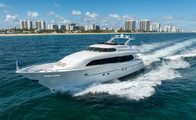 IV Tranquility yacht charter Lazzara Yachts Motor Yacht
