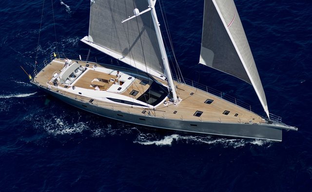 Huayra yacht charter Comar Yachts Sail Yacht