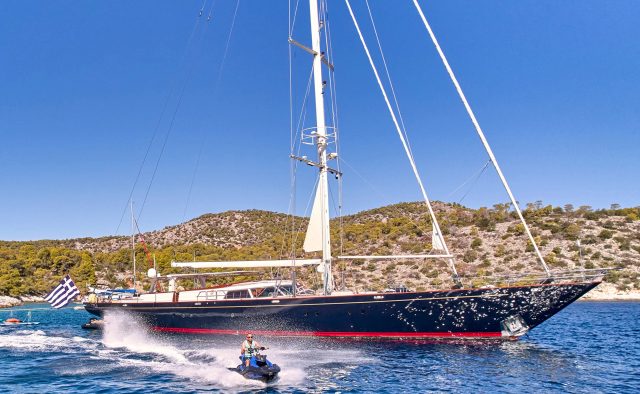 Gitana yacht charter Perini Navi Sail Yacht
                        