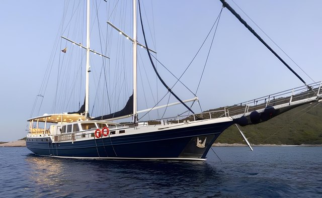 The Blue Sea yacht charter Bodrum Shipyard Sail Yacht