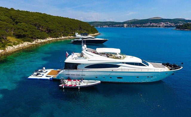 Miss Katariina yacht charter Ferretti Yachts Motor Yacht
