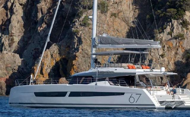 Stephanie Yacht Charter in Santorini