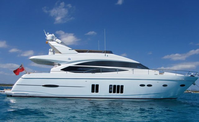 Euphoria of London yacht charter Princess Motor Yacht