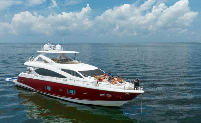 Splashed Out yacht charter Sunseeker Motor Yacht