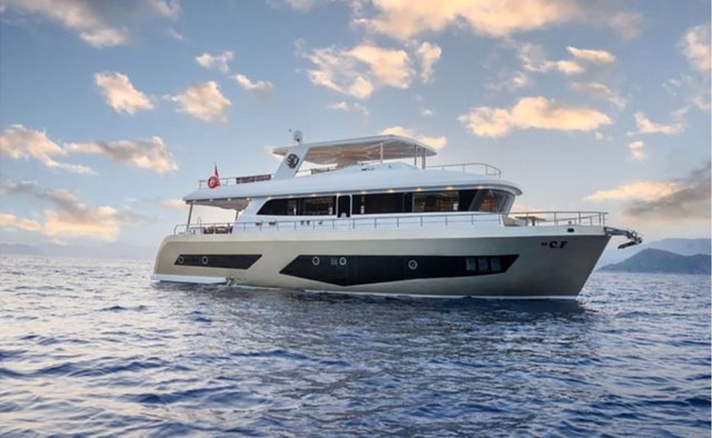 By C.F. yacht charter Custom Motor Yacht