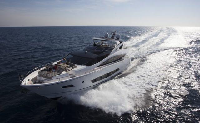 Jupju yacht charter Sunseeker Motor Yacht