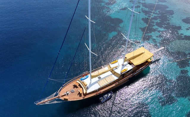 Parss yacht charter Custom Sail Yacht