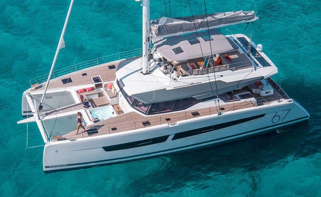 Bliss yacht charter Fountaine Pajot Sail Yacht