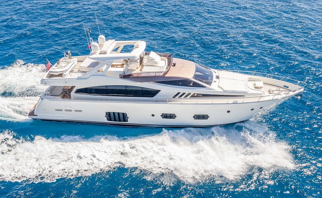 Leon yacht charter Ferretti Yachts Motor Yacht
