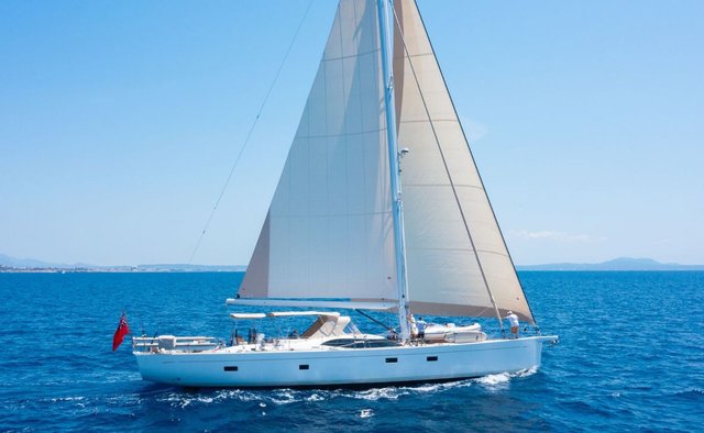 Champagne Hippy Yacht Charter in The Balearics