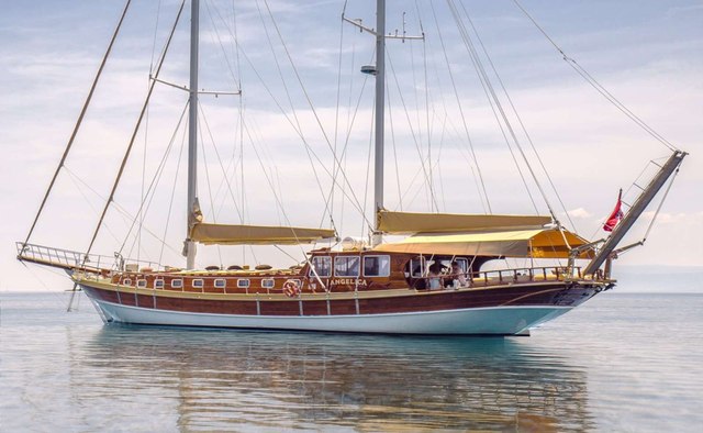 Angelica yacht charter Custom Sail Yacht