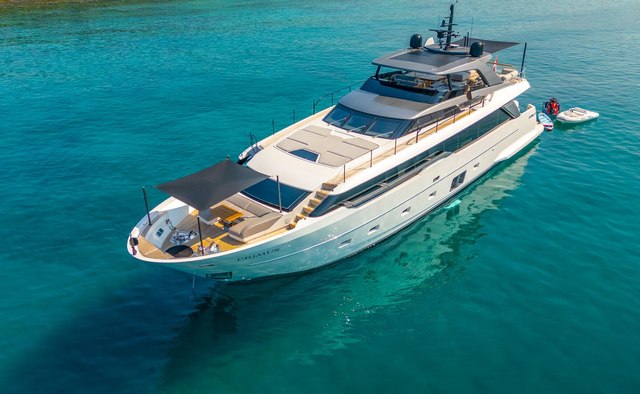 Primus yacht charter Sanlorenzo Motor Yacht