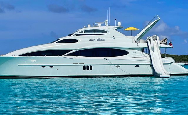 Lady Kristina yacht charter Lazzara Motor Yacht
                        