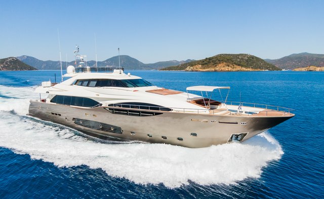 Thalyssa yacht charter Custom Line Motor Yacht