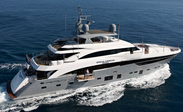 Imperial Princess Beatrice Yacht Charter in Sardinia