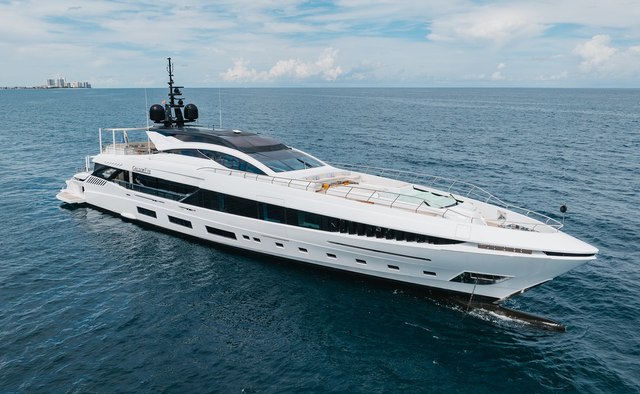 GoldenEye yacht charter Mangusta Motor Yacht