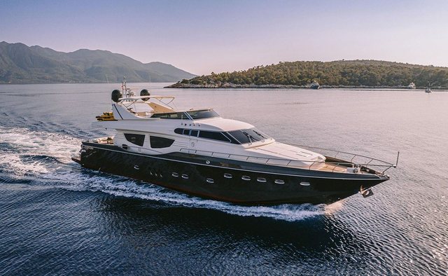 This is Mine Yacht Charter in Cyclades Islands