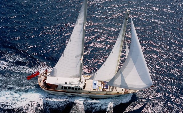 Tigerlily of Cornwall Yacht Charter in St Tropez