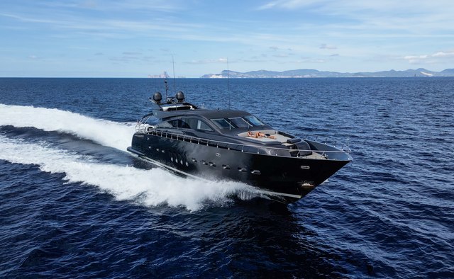 Dark Knight Yacht Charter in Mediterranean