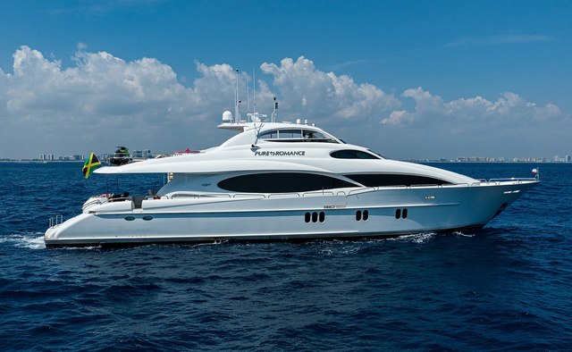 The Job Father yacht charter Lazzara Motor Yacht