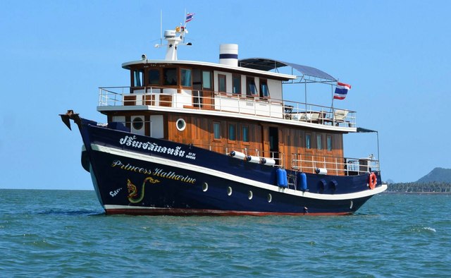 Princess Katharine yacht charter Custom Motor Yacht