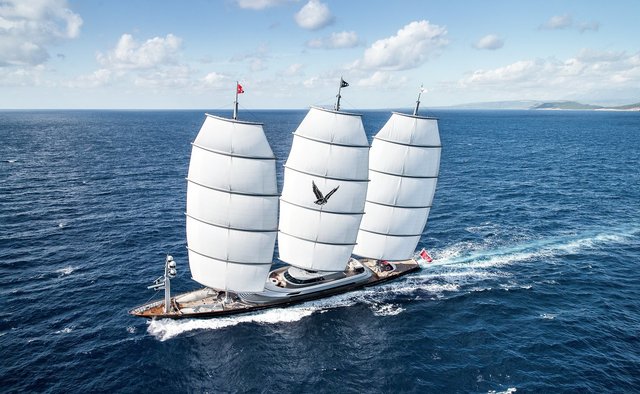 Maltese Falcon Yacht Charter in Delos