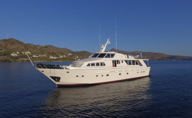 Malu VIII yacht charter Benetti Motor Yacht