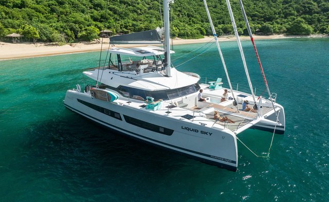 Liquid Sky Yacht Charter in Caribbean