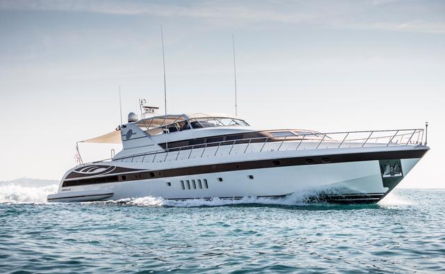 Sea Diamond yacht charter Mangusta Motor Yacht