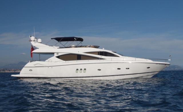 New Beginnings of London yacht charter Sunseeker Motor Yacht
                        