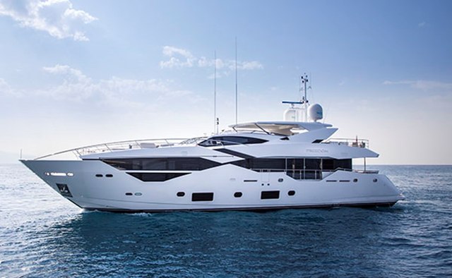 Yutori yacht charter Sunseeker Motor Yacht