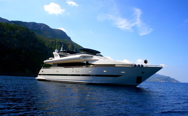 Smiles of Miles yacht charter Horizon Motor Yacht
                        