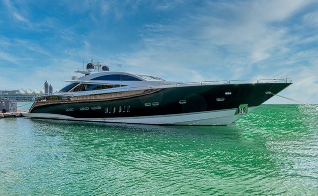 Sky Fall yacht charter Sunseeker Motor Yacht