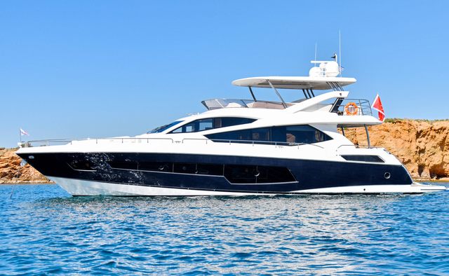 Grace XI yacht charter Sunseeker Motor Yacht