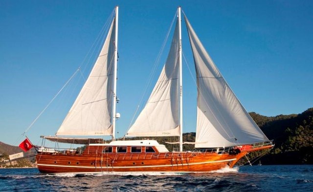 S Dogu yacht charter Custom Sail Yacht