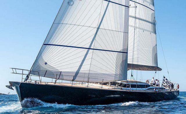 Black Lion yacht charter Perini Navi Sail Yacht
                        