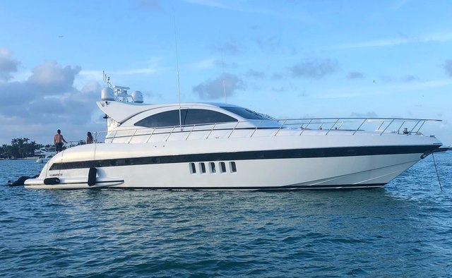 YCM yacht charter Mangusta Motor Yacht
