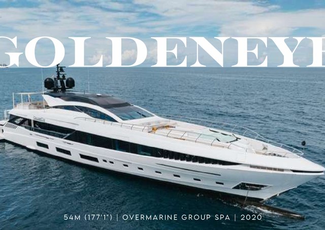 Download GoldenEye yacht brochure(PDF)