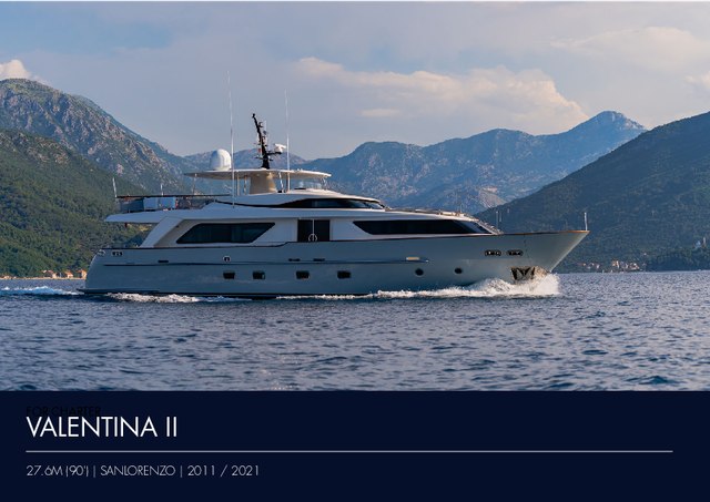 Download Valentina II yacht brochure(PDF)